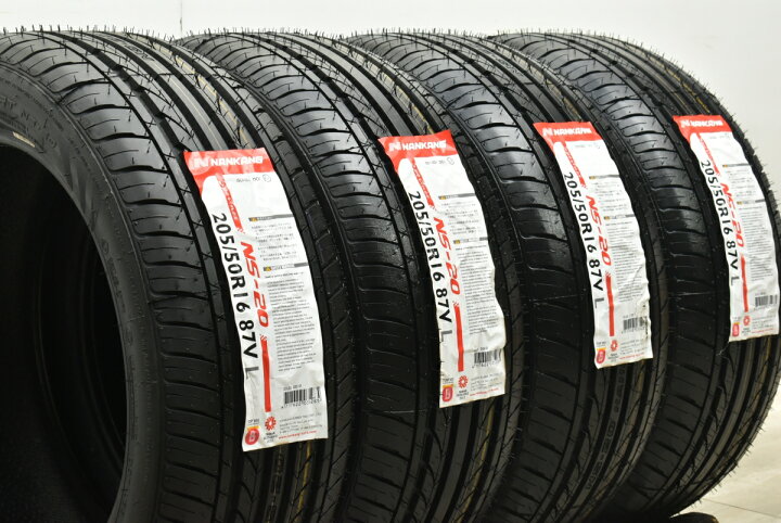 楽天市場】中古 ナンカン タイヤ 4本セット 205/50R16 87V【 NOBLE 