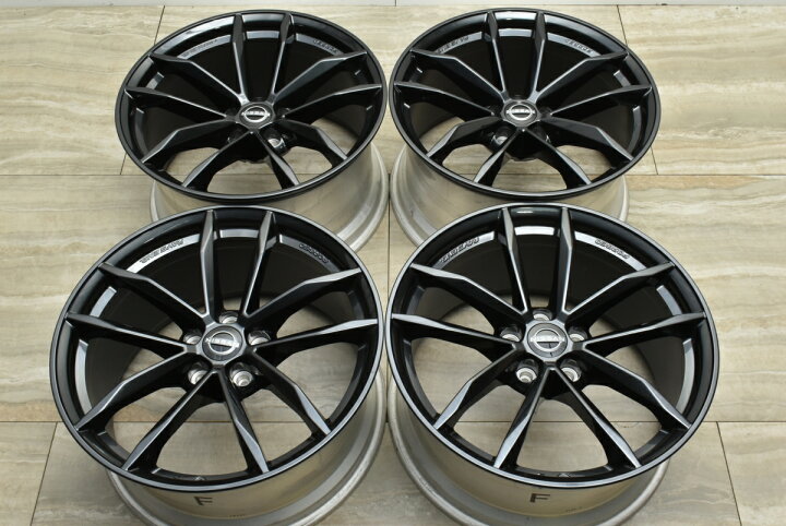 楽天市場】中古 ホイール ニッサン純正 4本セット 19インチ 9.5J +40 