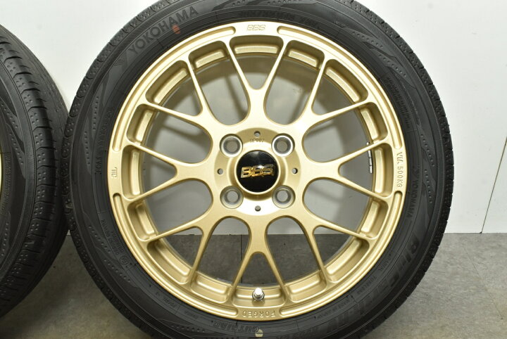 楽天市場】中古 BBS タイヤホイールセット 4本セット 15インチ 5J +45 