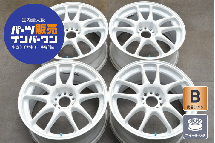 楽天市場】中古 ホイール WORK 4本セット 18インチ 8.5J +43 PCD 114.3 
