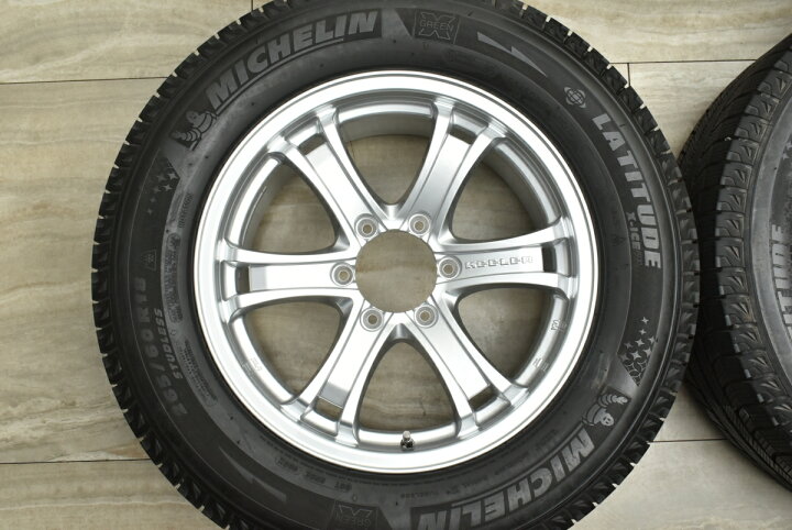 楽天市場】中古 Weds スタッドレスタイヤホイールセット 4本セット 18 