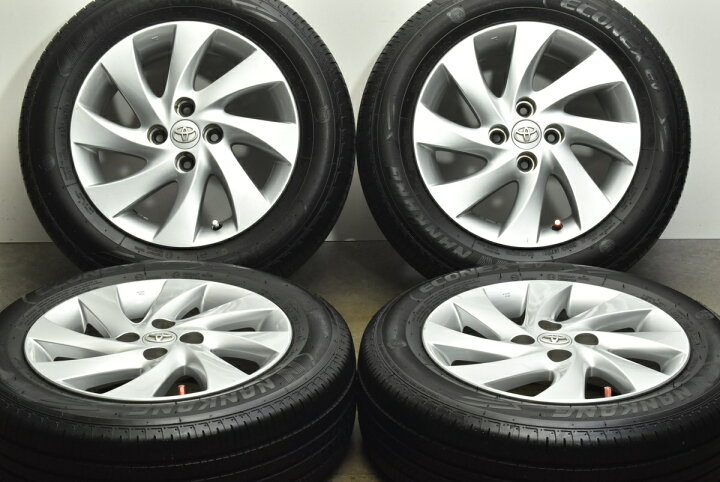 楽天市場】中古 トヨタ 純正 タイヤホイールセット 4本セット 15インチ 
