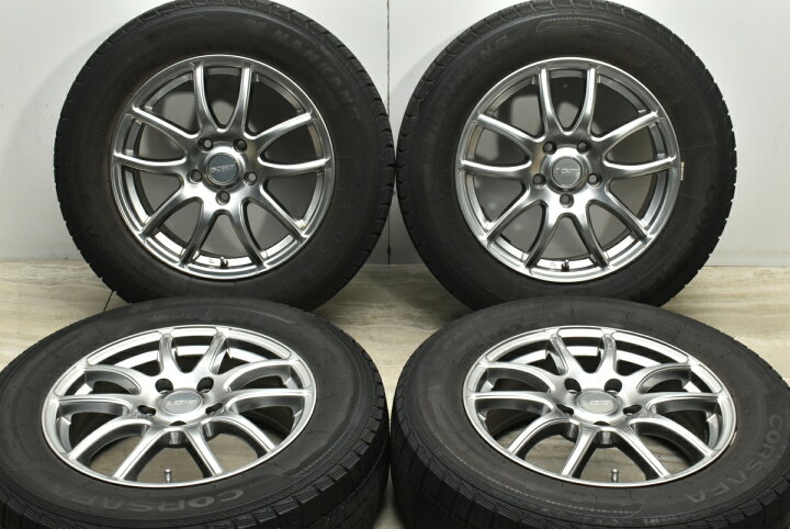 楽天市場】中古 社外 タイヤホイールセット 4本セット 16インチ 6.5J + 