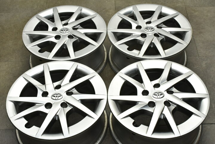 楽天市場】中古 ホイール トヨタ 純正 4本セット 16インチ 6.5J +39 