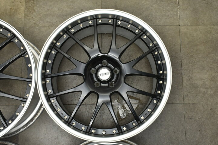 楽天市場】中古 ホイール TWS 4本セット 22インチ 10J +59 +56 PCD 112 