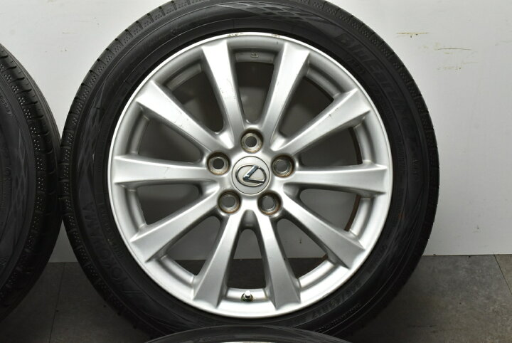 レクサス LEXUS IS250 17×8JJ+45 5H114.3 純正ホイール 215/45R17 