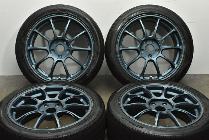 楽天市場】中古 RAYS タイヤホイールセット 4本セット 18インチ 7.5J + 