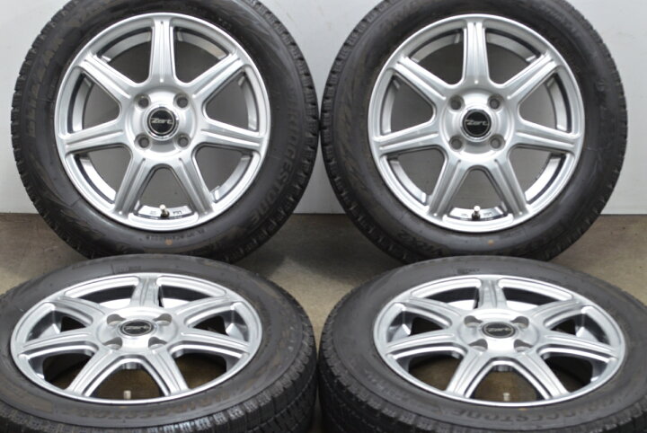 楽天市場】中古 Zart スタッドレスタイヤホイールセット 4本セット 14 