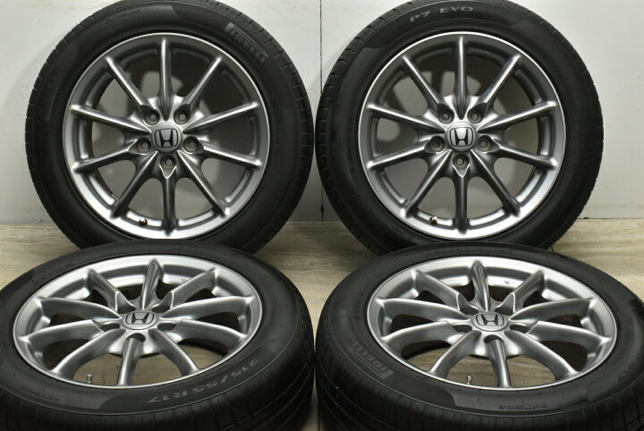 楽天市場】中古 ホンダ 純正 タイヤホイールセット 4本セット 17インチ 