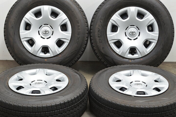 楽天市場】中古 トヨタ 純正 スタッドレスタイヤホイールセット 4本 