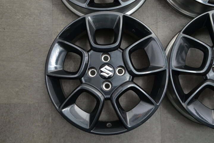 楽天市場】中古 ホイール スズキ 純正 4本セット 16インチ 5.5J +40 