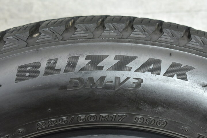 楽天市場】中古 ブリヂストン スタッドレスタイヤ 4本セット 225/60R17 