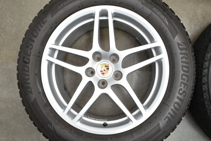 楽天市場】中古 ポルシェ 純正 スタッドレスタイヤホイールセット 4本 