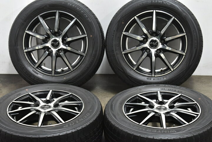 楽天市場】中古 MID スタッドレスタイヤホイールセット 4本セット 15 