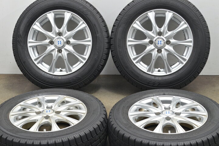 楽天市場】中古 WEDS スタッドレスタイヤホイールセット 4本セット 14 