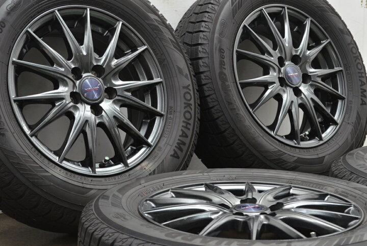 楽天市場】中古 WEDS スタッドレスタイヤホイールセット 4本セット 15 