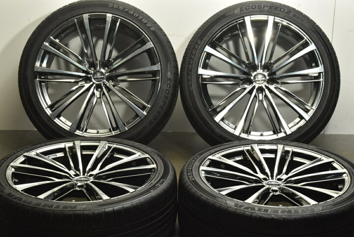 楽天市場】中古 タイヤホイールセット 4本セット 22インチ 9.0J×22+35 