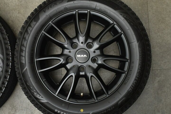 楽天市場】中古 MAK スタッドレスタイヤホイールセット 4本セット 15 