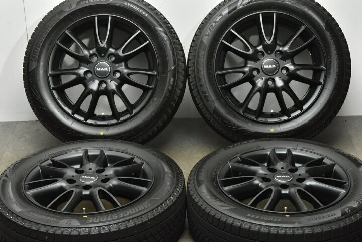 楽天市場】中古 MAK スタッドレスタイヤホイールセット 4本セット 15 