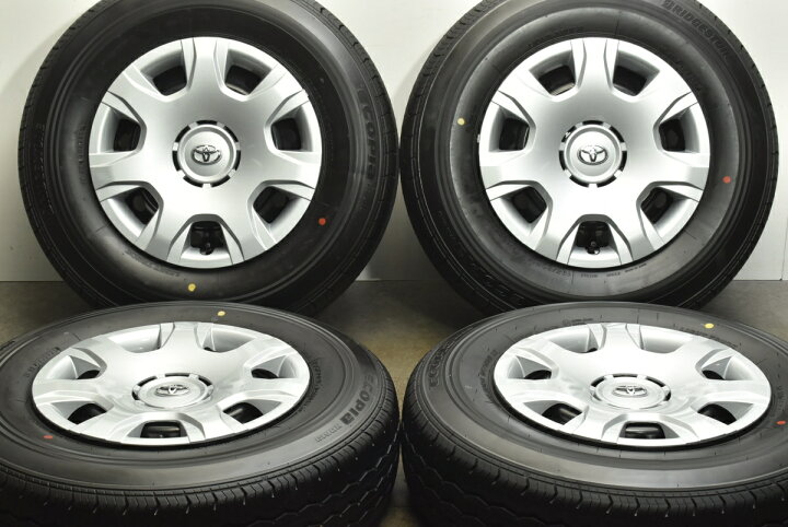 楽天市場】中古 トヨタ 200系 ハイエース 純正 タイヤホイールセット 4 