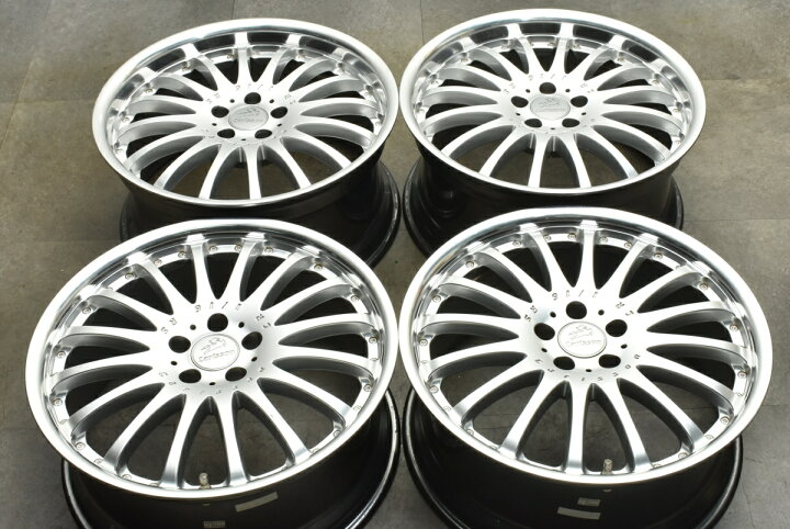 楽天市場】中古 ホイール カールソン 4本セット 20インチ 8.5J×20+40 