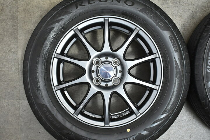 楽天市場】中古 WEDS タイヤホイールセット 4本セット 15インチ 5.5J 