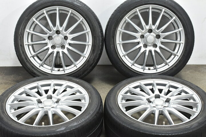 楽天市場】中古 YFC タイヤホイールセット 4本セット 17インチ 7.0J×17 