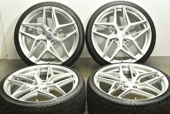 楽天市場】中古 WORK タイヤホイールセット 4本セット 20インチ 8.5J 