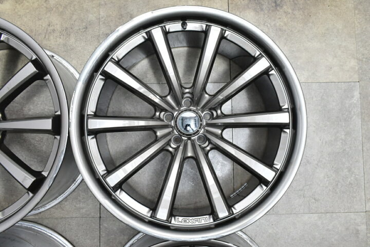 楽天市場】中古 ホイール LEXANI 4本セット 22インチ 9.0J×22+15 PCD 