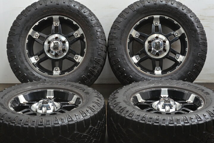 楽天市場】中古 KMC タイヤホイールセット 4本セット 18インチ 8.5J×18 