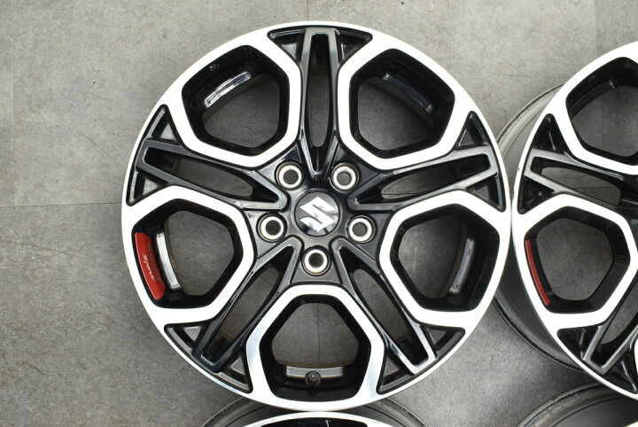 楽天市場】中古 ホイール スズキ 4本セット 17インチ 6.5J×17+50 PCD 