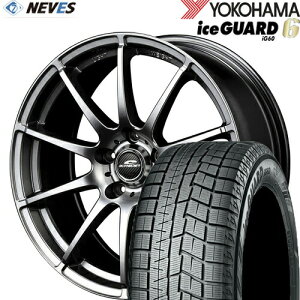 スタッドレスタイヤ&ホイールセット215/60R17 96Q 2020年製 YOKOHAMA(ヨコハマ) ice GUARD iG60(アイスガードアイジーロクマル)17x7.0J 5H SCHNEIDER STAG(シュナイダースタッグ)メタリックグレー