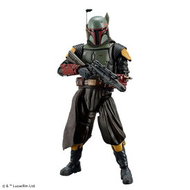 スター・ウォーズ マンダロリアン (STAR WARS : The Mandalorian) ボバ・フェット 1/12スケール 色分け済みプラモデル