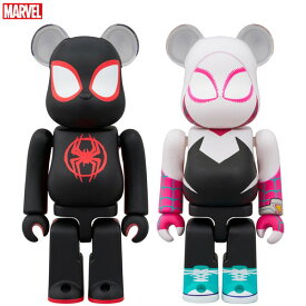 BE＠RBRICK ベアブリック SPIDER-MAN (Miles Morales) & SPIDER-GWEN スパイダーマン & スパイダーグウェン 2PCS SET
