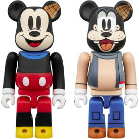 BE＠RBRICK ベアブリック MICKEY MOUSE & GOOFY ミッキーマウス & グーフィー (Lonesome Ghosts Ver.) 2PCS SET
