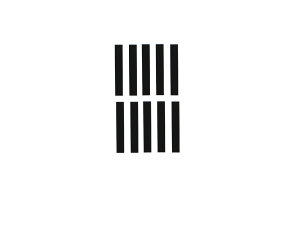 ͎ }Olbg d˂Čf p[}Olbgo[ij 3mm×15mm×100mm 10{Zbg PB-100