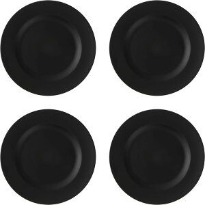 クラシカルプレート 26cm 日本製 プラスチック 食洗機対応 電子レンジ対応 | 食器 プレート 皿 大皿 おしゃれ 軽い 一人暮らし 黒 ブラック オフホワイト rebirth (リバース) ナチュラルシリーズ