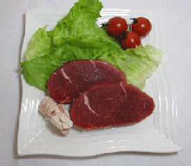 ★【冷凍】興農ファーム　牛肉ヒレステーキ用（2枚） 200g※「冷凍品のみ」10800円以上のご注文で、「冷凍便」の送料無料となります。※「冷凍品のみ」10800円以上のご注文で、「冷凍便」の送料が無料となります