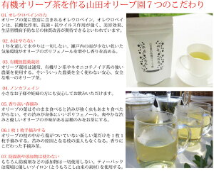 楽天市場 小豆島 山田オリーブ園 有機オリーブ茶 2ｇ 10個 ポリフェノールたっぷり ノンカフェイン メール便対応可 自然食品のたいよう