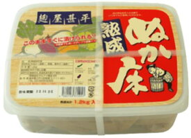 ■【ムソー】（マルアイ）麹屋甚平　熟成ぬか床　容器入1．2kg