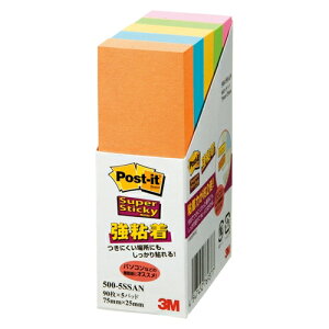 |XgCbg 25mm×75mm So lIJ[ FA\[g 90×5pbh |XgECbg So lIJ[ 500-5SSAN Post-it ӂ 3M X[G Sӂ S S