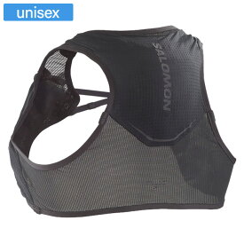 SALOMON サロモン ランニングベスト パルス2 ユニセックス ブラック ランニング ジョギング マラソン フラスク付 ハイドレーションベスト LC2101300016