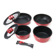 【特別価格】 CHUMS チャムス Cookware Set クックウェアセット フライパン＆鍋セット ガス＆IH(電磁調理…