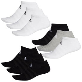 【クーポン利用で5%OFF!】4/14 20:00-4/15 23:59まで! adidas アディダス CUSHIONED LOW-CUT SOCKS 3 PAIRS クッション ローカット ソックス 3足組み 靴下 ユニセックス FXI60