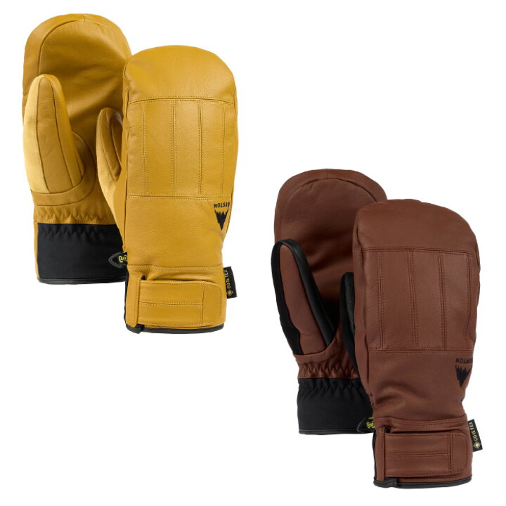 楽天市場】Burton Mens Gondy GORE-TEX Leather Mittens バートン  