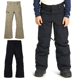 【3/30限定!クーポン利用で20%OFF!】 Burton BOYS EXILE 2L CARGO PANTS バートン ボーイズ エグザイル2レイヤーカーゴパンツ スノーボード ウェア ジュニア 22-23 2022-2023年 W23JP-115891