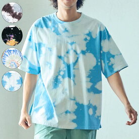 【20%クーポン対象!6/4 20:00-6/11 01:59迄!】 go slow caravan ゴースローキャラバン BANBUTSU TIE DYE TEE メンズ 半袖 Tシャツ 2024年春夏 4カラー 322807