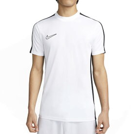 【4/20限定！クーポン利用で20%OFF】 NIKE ナイキ DRI-FIT アカデミー メンズ 半袖 トップス トレーニングシャツ サッカー ホワイト DV9751-100