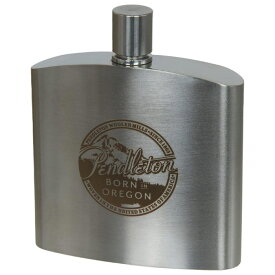 【クーポン利用で20%OFF! 4/24 20:00-4/27 9:59】 PENDLETON ペンドルトン ウイスキーボトル Born in ORGN スキットル 170ml キャンプ 父の日 19802140