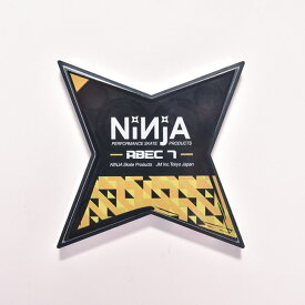 【クーポン利用で10%OFF! 4/24 20:00-4/27 9:59】 NiNjA ニンジャ ABEC7 スターケース（オイル・8個入り） BEARINGS ベアリング スケートボード スケボー sk8